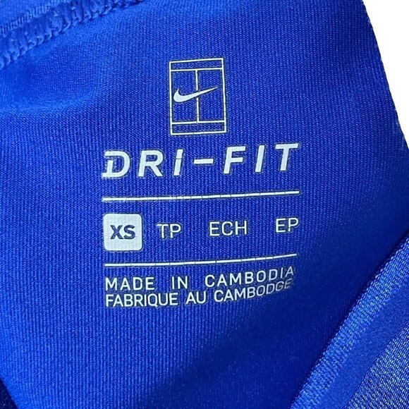 Nike Court Stripe Print 13" Tennis Skirt Skort CJ6734 480 Size‎ XS - Picture 7 of 8